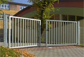 Bramy przemysłowe dwuskrzydłowe
